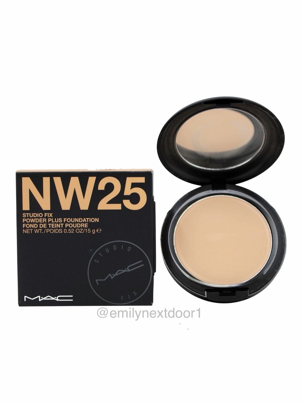 MAC Cosmetics Studio Fix Powder Plus Foundation -NW25- [ORIGINAL FORMULA] NEW